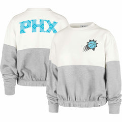 Phoenix Suns '47 Women's 2022/23 City Edition Take Two Bonita Sweatshirt Cream - 47 brand