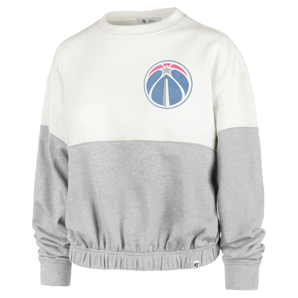 Washington Wizards '47 Women's City Edition Take Two Bonita Sweatshirt Cream - 47 brand