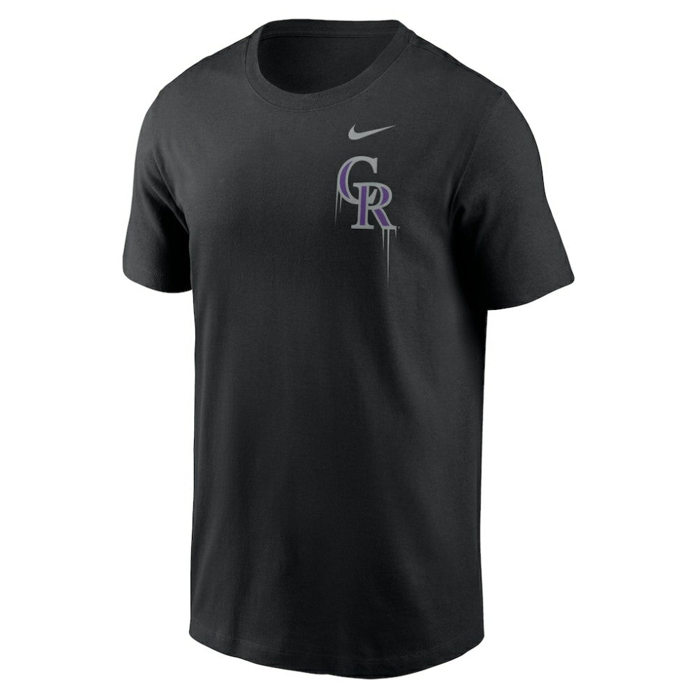 Colorado Rockies Nike Mile High Local Team T-Shirt - Black T-shirts