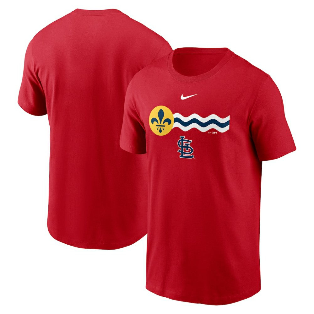 St. Louis Cardinals Nike Logo Local Team T-Shirt - Red T-shirts