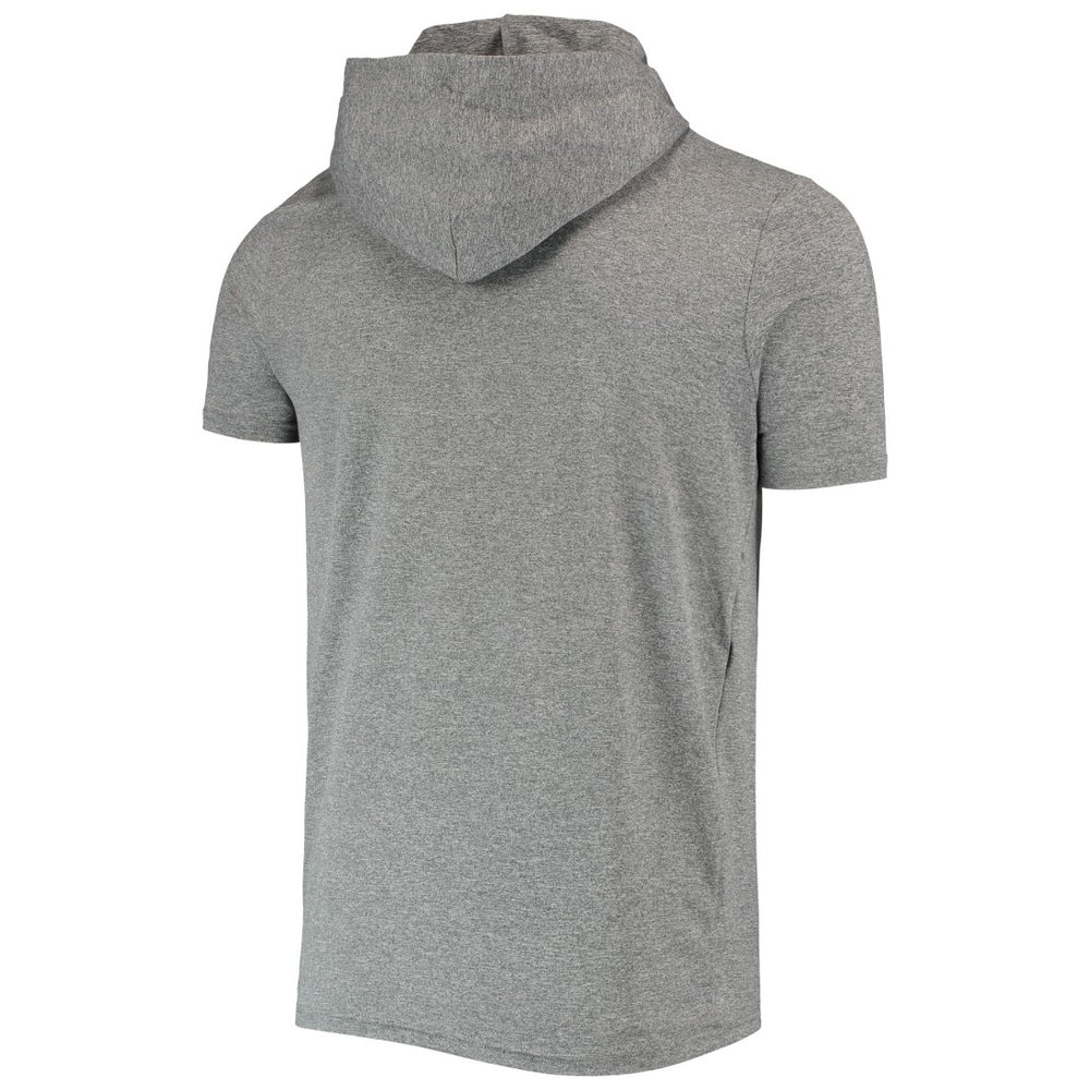Seattle Seahawks New Era Team Brushed Hoodie T-Shirt - Heathered Gray Hoodies