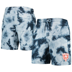 Chicago Bears New Era Tie-Dye Shorts - Navy Shorts