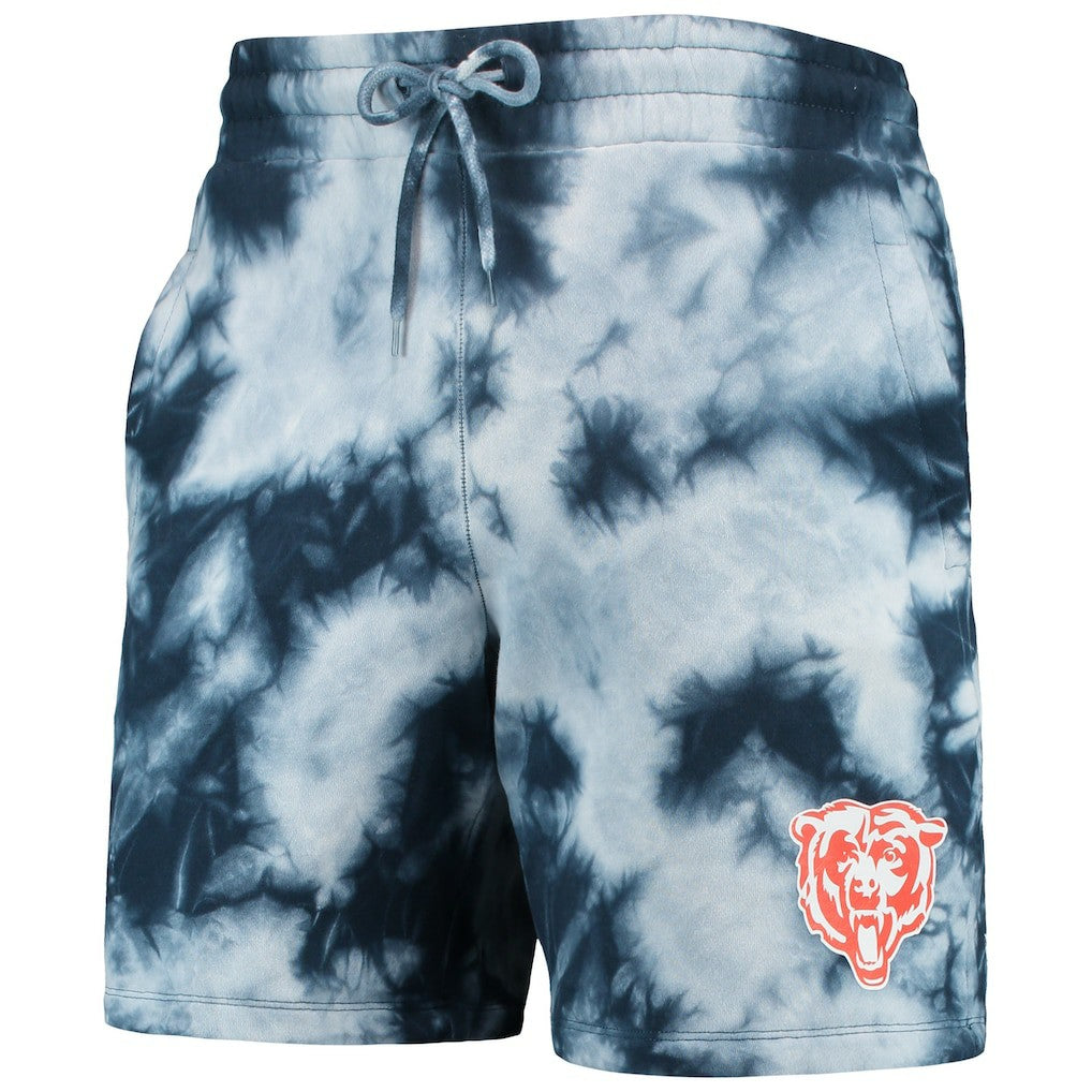 Chicago Bears New Era Tie-Dye Shorts - Navy Shorts