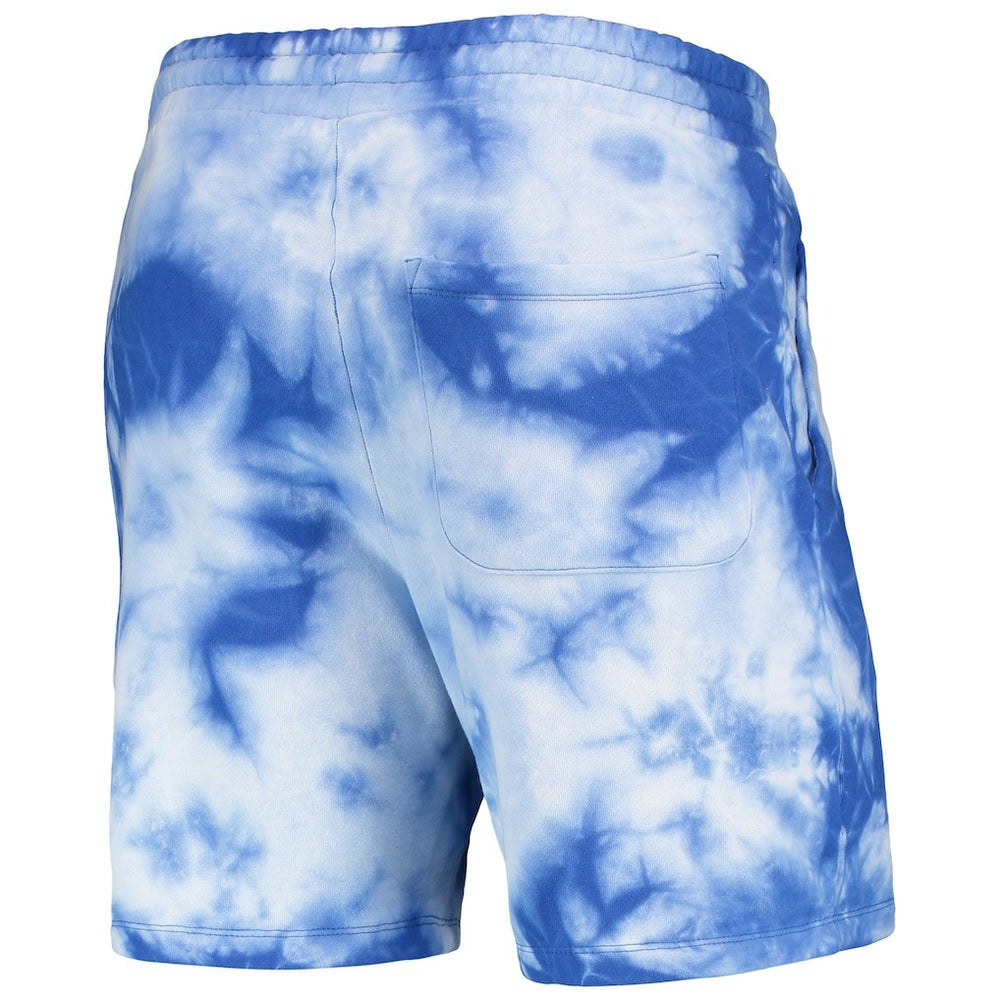 Los Angeles Rams New Era Tie-Dye Shorts - Royal Shorts