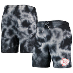 Kansas City Chiefs New Era Tie-Dye Shorts - Black Shorts