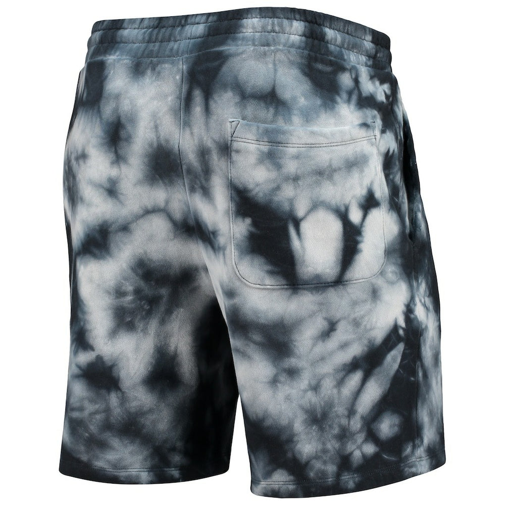 New Orleans Saints New Era Tie-Dye Shorts - Black Shorts