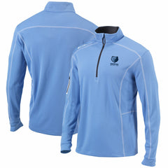 Memphis Grizzlies Shotgun Omni-Wick Quarter-Zip Pullover Jacket Light Blue - Columbia