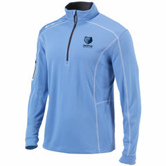 Memphis Grizzlies Shotgun Omni-Wick Quarter-Zip Pullover Jacket Light Blue - Columbia