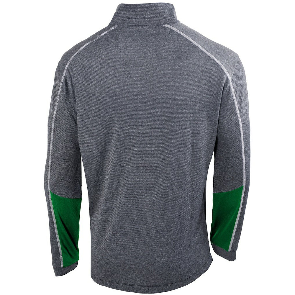 Boston Celtics Omni-Wick Shotgun 2.0 Quarter-Zip Pullover Top Heathered Gray/Green - Columbia