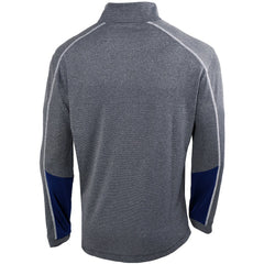Dallas Mavericks Omni-Wick Shotgun 2.0 Quarter-Zip Pullover Top Heathered Gray/Navy - Columbia