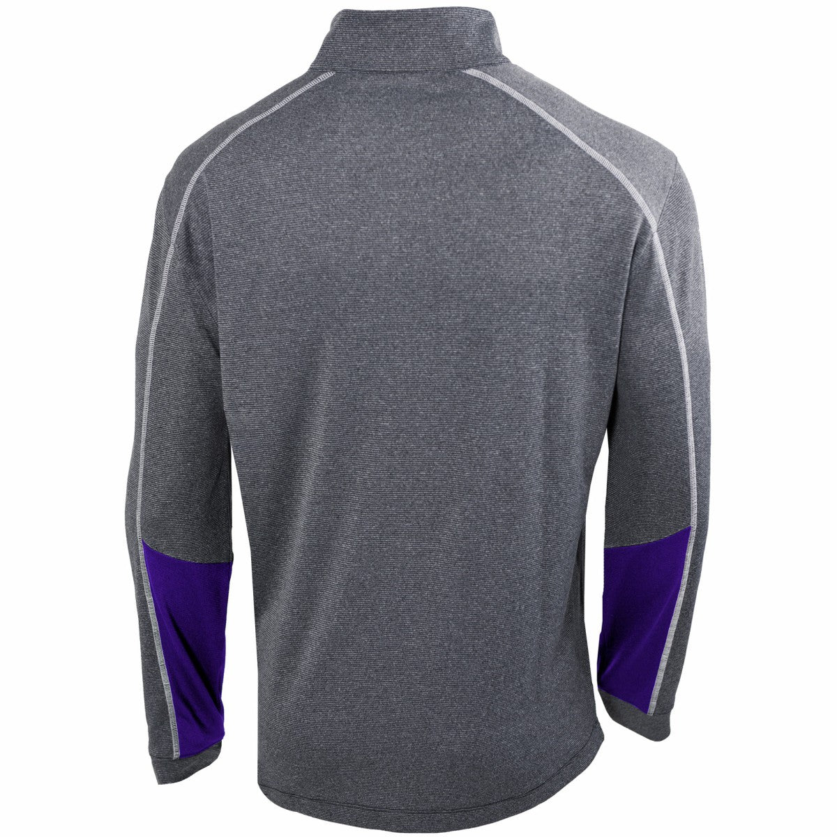 Phoenix Suns Omni-Wick Shotgun 2.0 Quarter-Zip Pullover Top Heathered Gray/Purple - Columbia