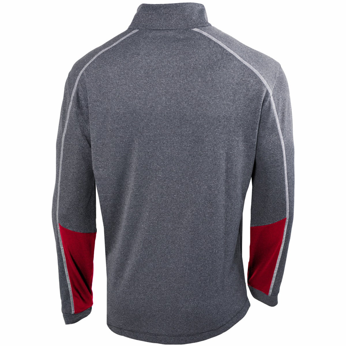 Washington Wizards Omni-Wick Shotgun 2.0 Quarter-Zip Pullover Top Heathered Gray/Red - Columbia