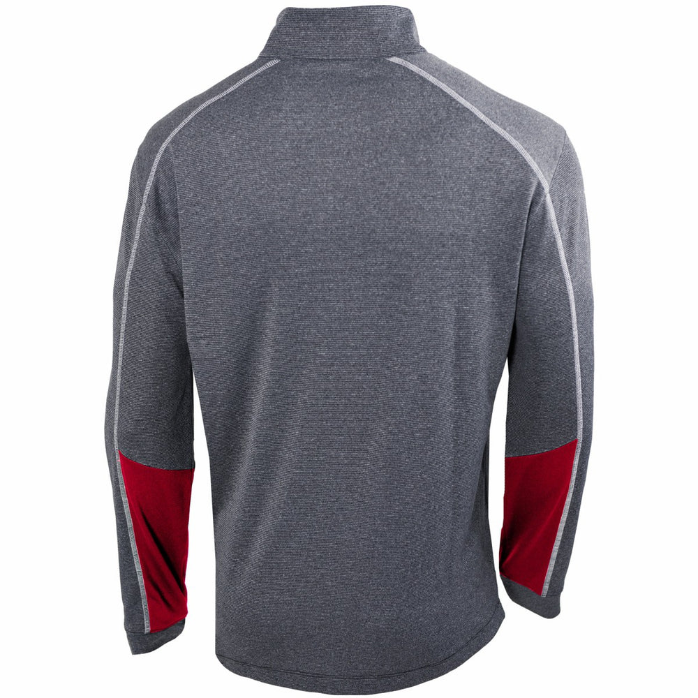 Washington Wizards Omni-Wick Shotgun 2.0 Quarter-Zip Pullover Top Heathered Gray/Red - Columbia