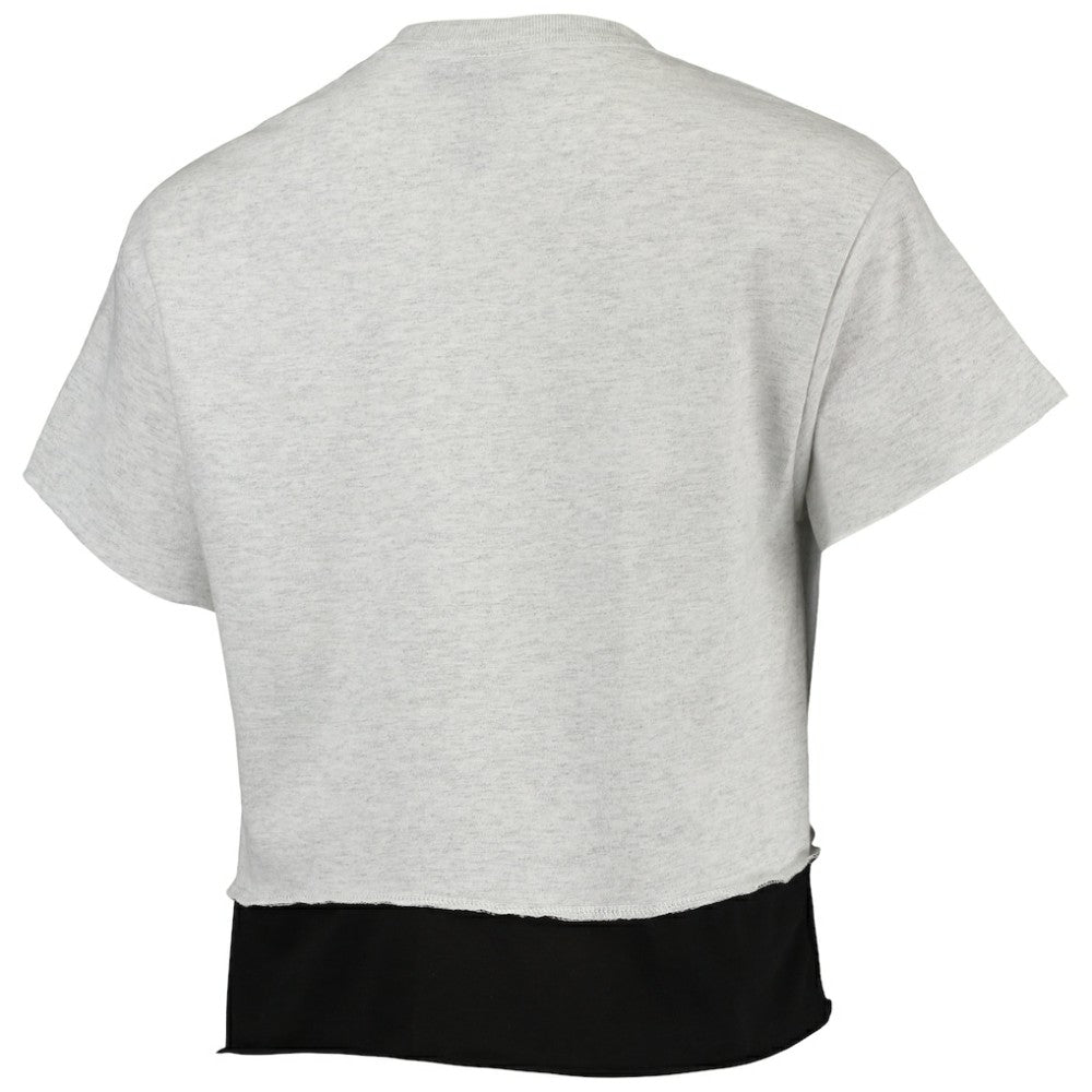 Chicago White Sox Refried Apparel Women's Cropped T-Shirt - Heathered Gray T-shirts