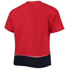St. Louis Cardinals Refried Apparel Women's Cropped T-Shirt - Red T-shirts