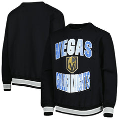 Vegas Golden Knights Youth Classic Blueliner Pullover Sweatshirt - Black | US 4753049