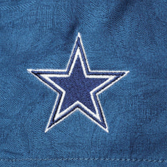 Dallas Cowboys Naples Layered Leaves Swim Trunks - Navy