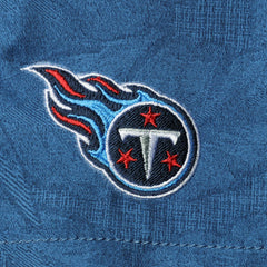 Tennessee Titans Naples Layered Leaves Swim Trunks - Navy
