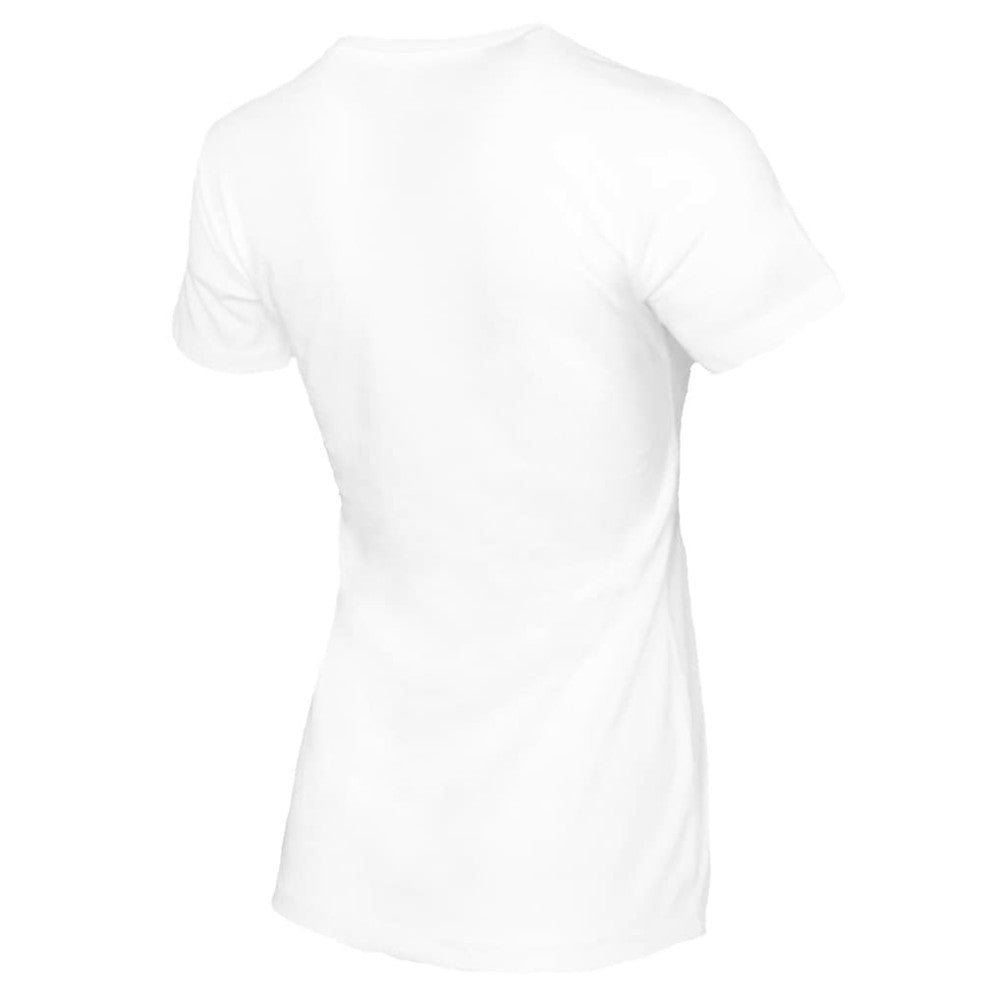 San Diego Padres Tiny Turnip Women's Base Stripe T-Shirt - White T-shirts