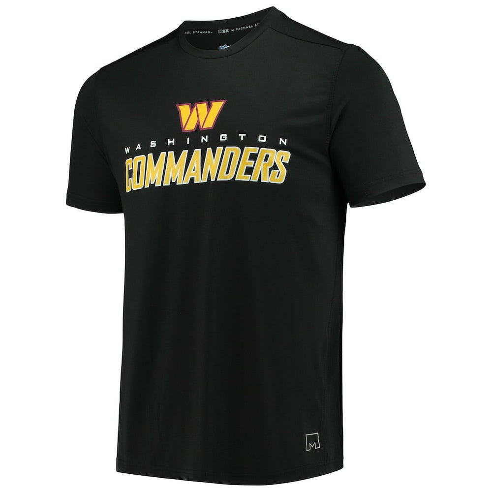 Washington Commanders MSX by Michael Strahan T-Shirt - Black T-shirts