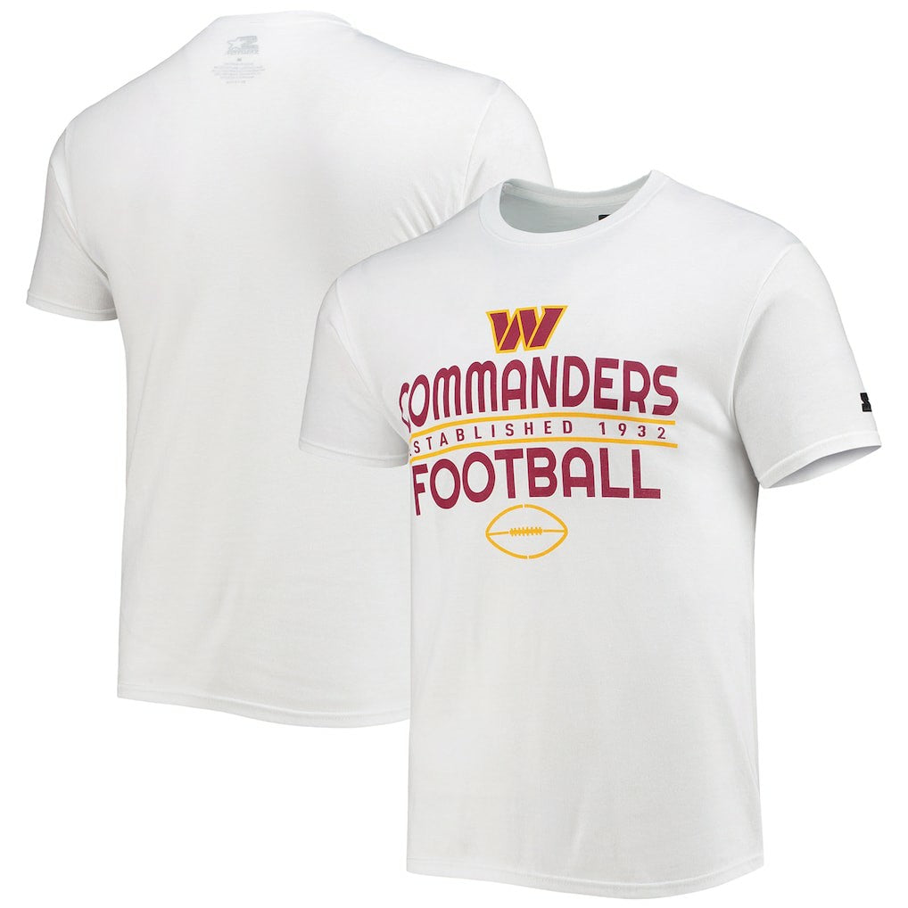 Washington Commanders Starter Prime Time T-Shirt - White T-shirts