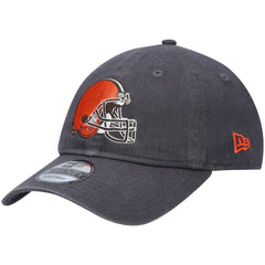 Cleveland Browns New Era Icon Core Classic 2.0 9TWENTY Adjustable Hat - Graphite Hats