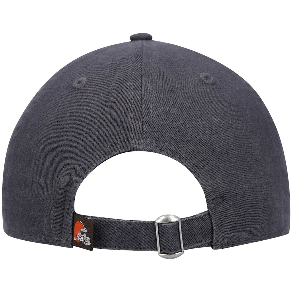 Cleveland Browns New Era Icon Core Classic 2.0 9TWENTY Adjustable Hat - Graphite Hats
