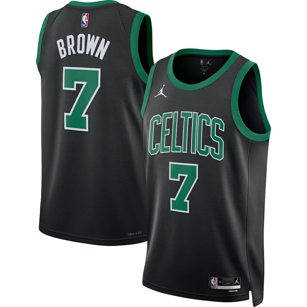 Jaylen Brown Boston Celtics Jordan Brand Unisex Swingman Jersey Statement Edition Black