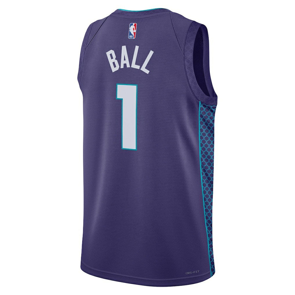 LaMelo Ball Charlotte Hornets Jordan Brand Unisex Swingman Jersey Statement Edition Purple
