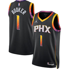 Devin Booker Phoenix Suns Jordan Brand Unisex Swingman Jersey Statement Editi- Black