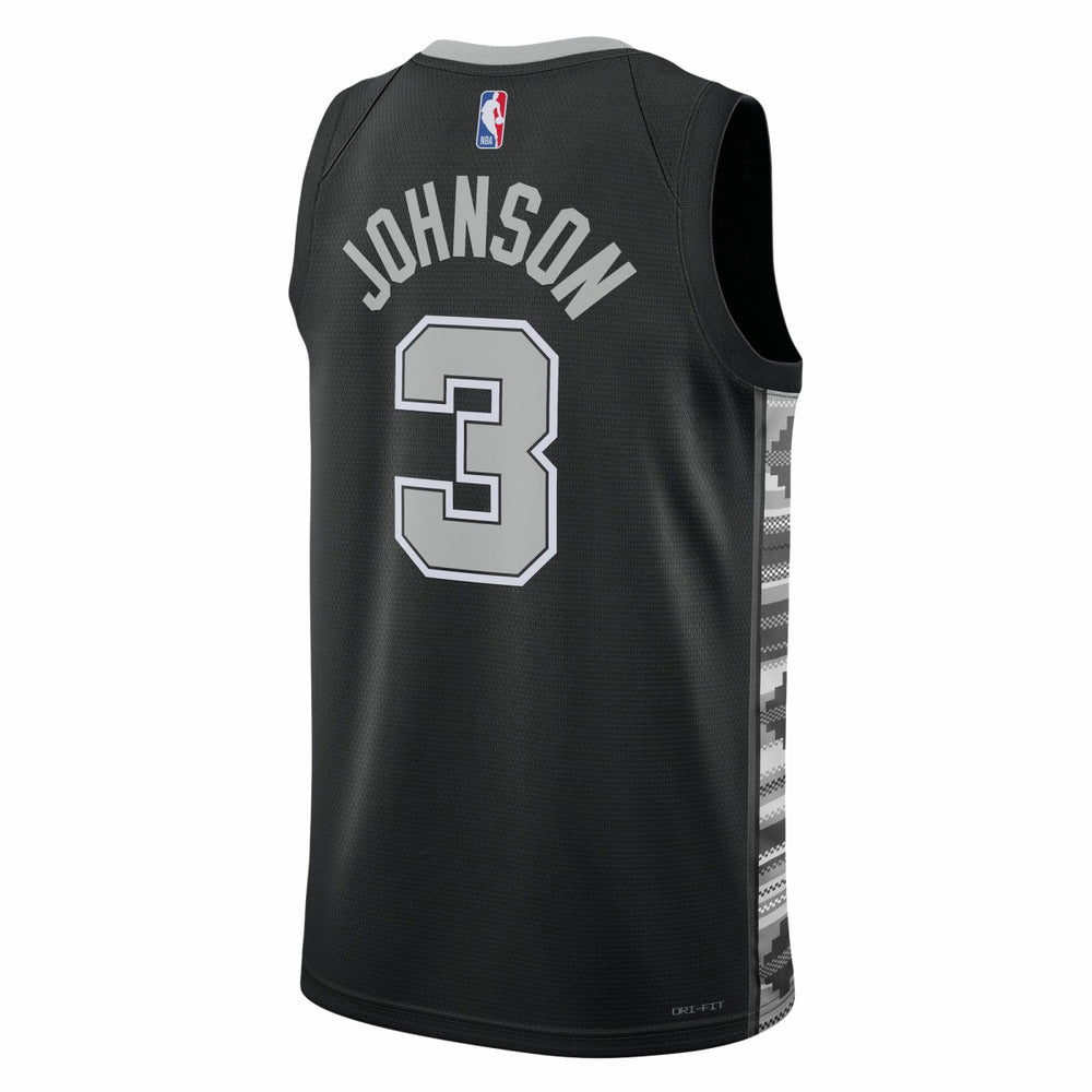 Keldon Johnson San Antonio Spurs Jordan Brand Unisex Swingman Jersey Statement Edition Black outlet