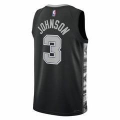 Keldon Johnson San Antonio Spurs Jordan Brand Unisex Swingman Jersey Statement Edition Black outlet