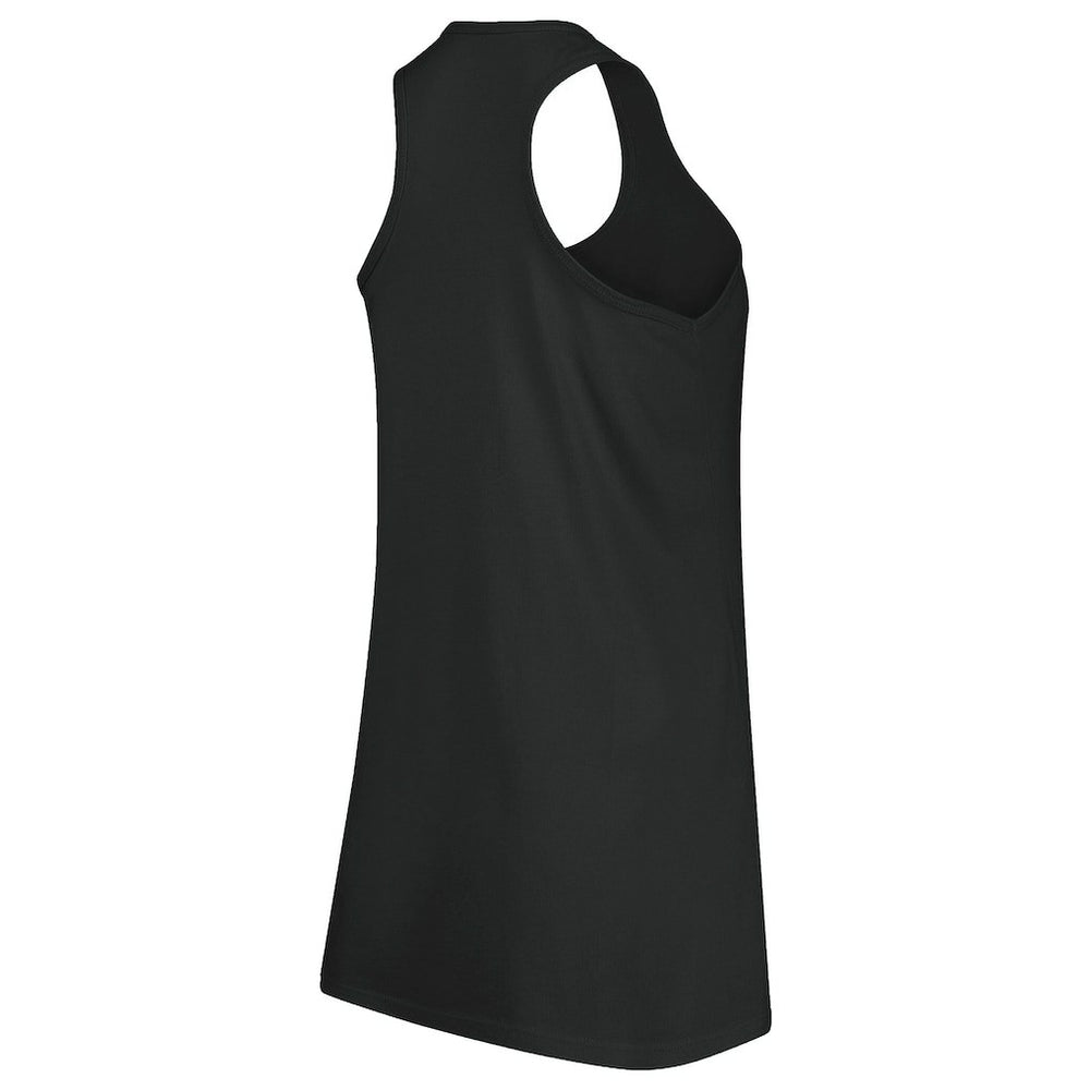 Washington Commanders Majestic Threads Women's Bling Scoop Neck Racerback Tank Top - Black Tops