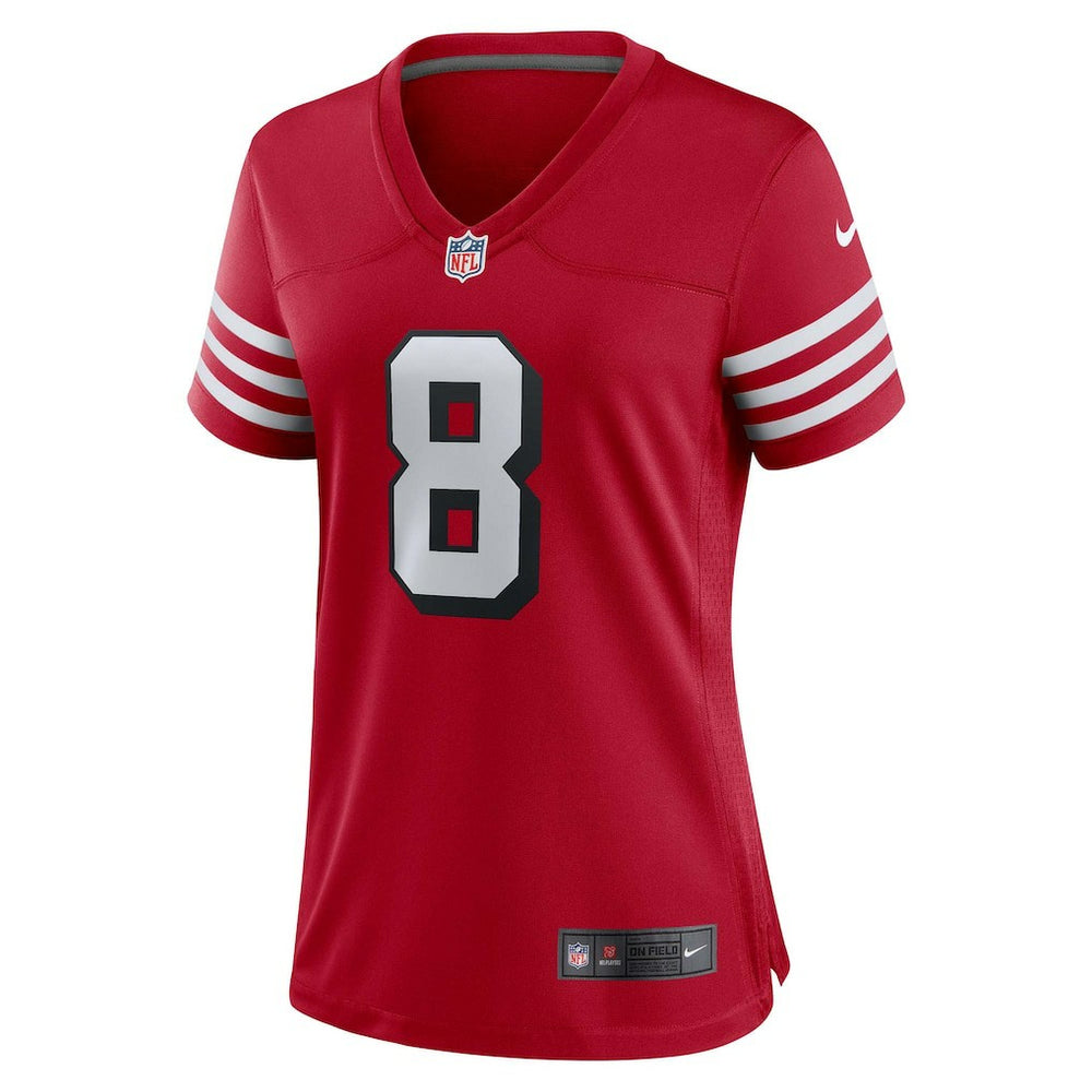 Steve Young San Francisco 49ers Women's Alternate Game Jersey - Scarlet Jerseys