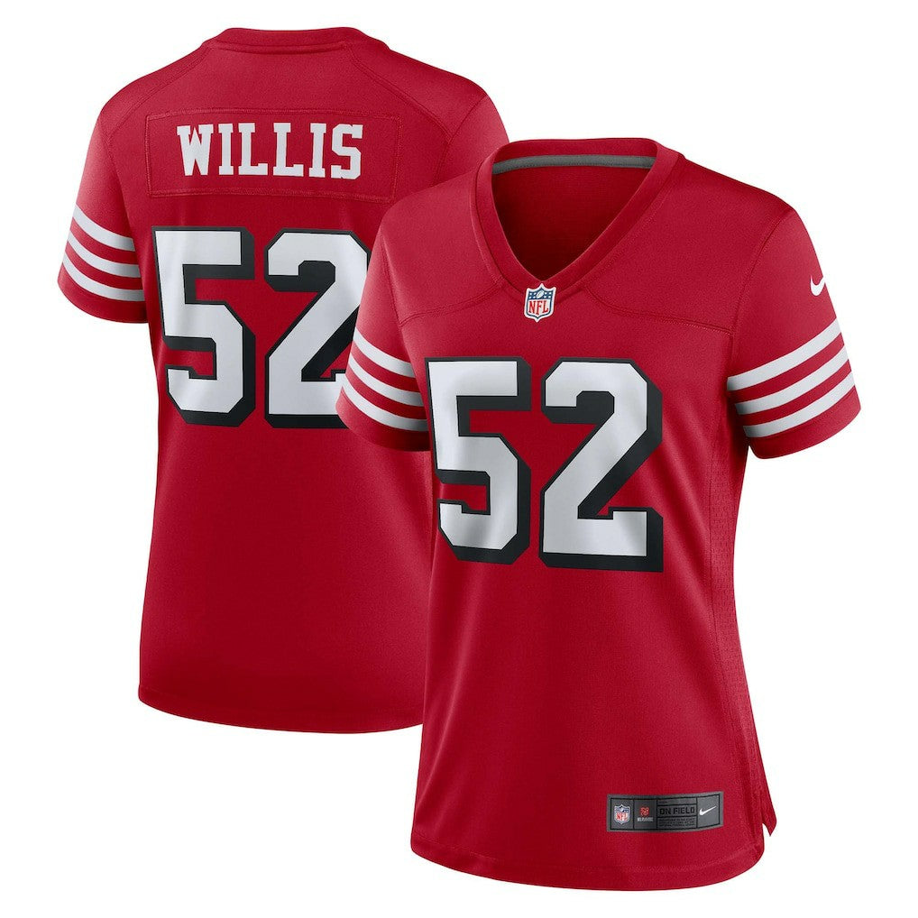 Patrick Willis San Francisco 49ers Women's Alternate Game Jersey - Scarlet Jerseys