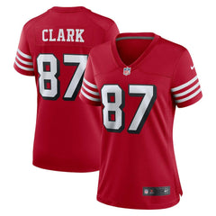 Dwight Clark San Francisco 49ers Women's Alternate Game Jersey - Scarlet Jerseys