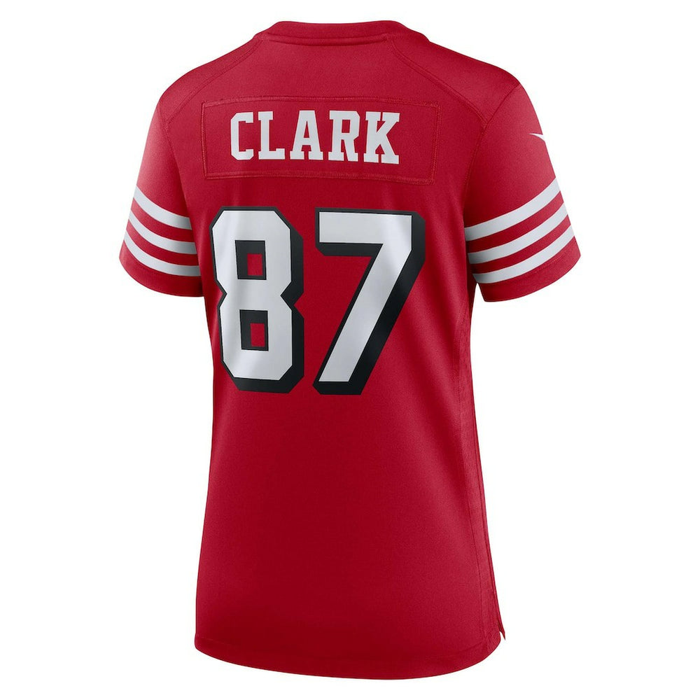 Dwight Clark San Francisco 49ers Women's Alternate Game Jersey - Scarlet Jerseys