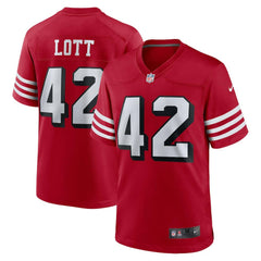 Ronnie Lott San Francisco 49ers Retired Player Alternate Game Jersey - Scarlet Jerseys