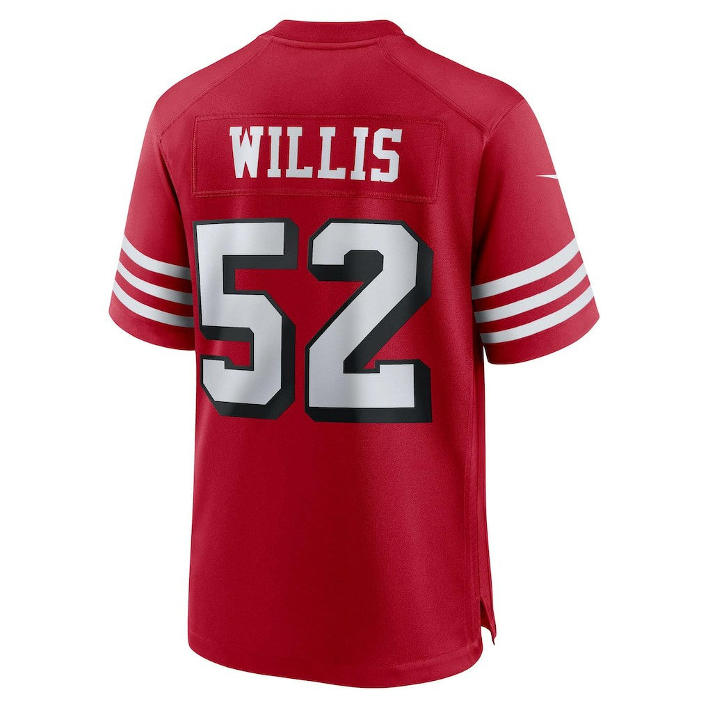 Patrick Willis San Francisco 49ers Retired Player Alternate Game Jersey - Scarlet Jerseys