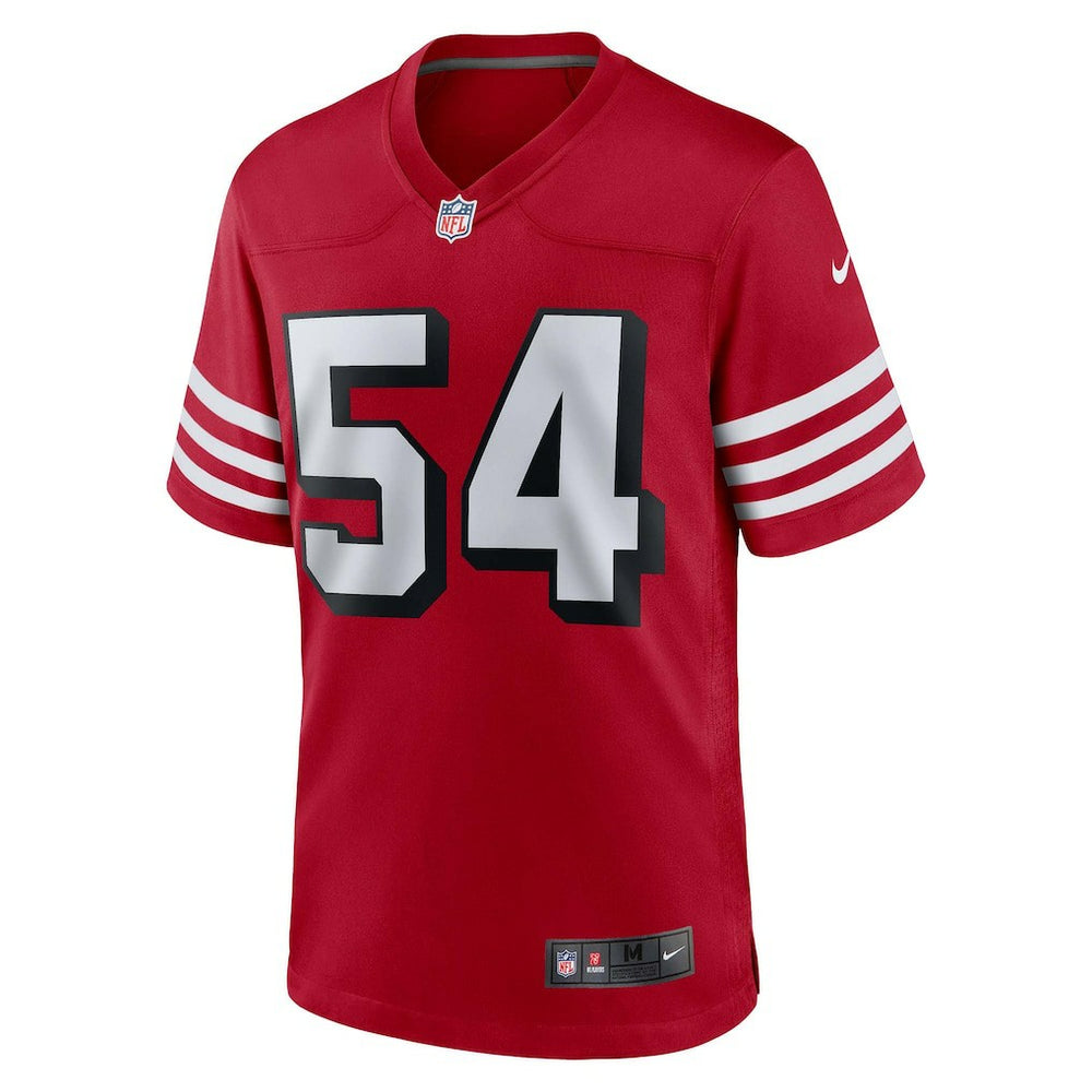 Fred Warner San Francisco 49ers Alternate Game Jersey - Scarlet Jerseys