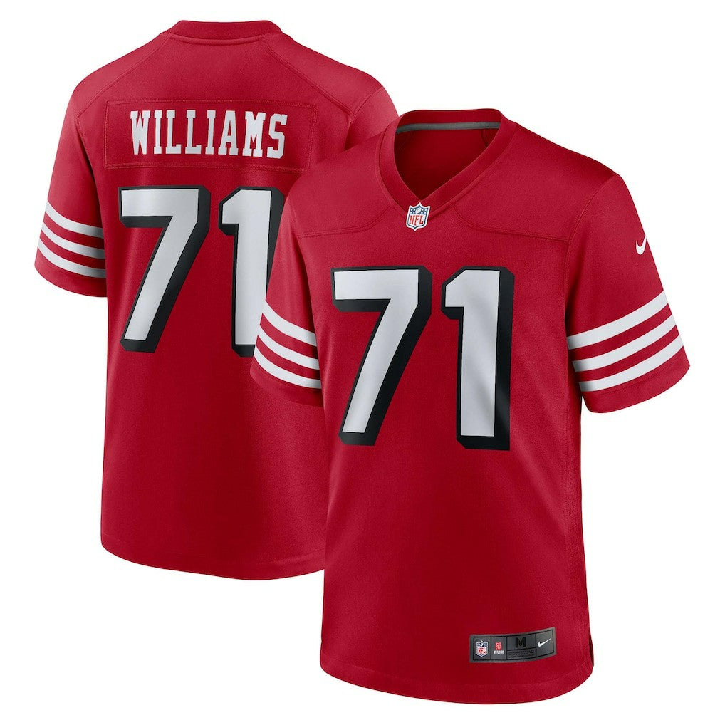 Trent Williams San Francisco 49ers Alternate Game Jersey - Scarlet Jerseys