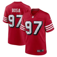 Nick Bosa San Francisco 49ers Alternate Game Jersey - Scarlet Jerseys