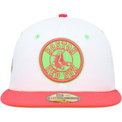 Boston Red Sox New Era  Fenway Park 100th Anniversary  Strawberry Lolli 59FIFTY Fitted Hat - White/Coral Hats