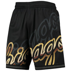 Chicago Bulls Big Face 4.0 Fashion Shorts Black - Mitchell & Ness