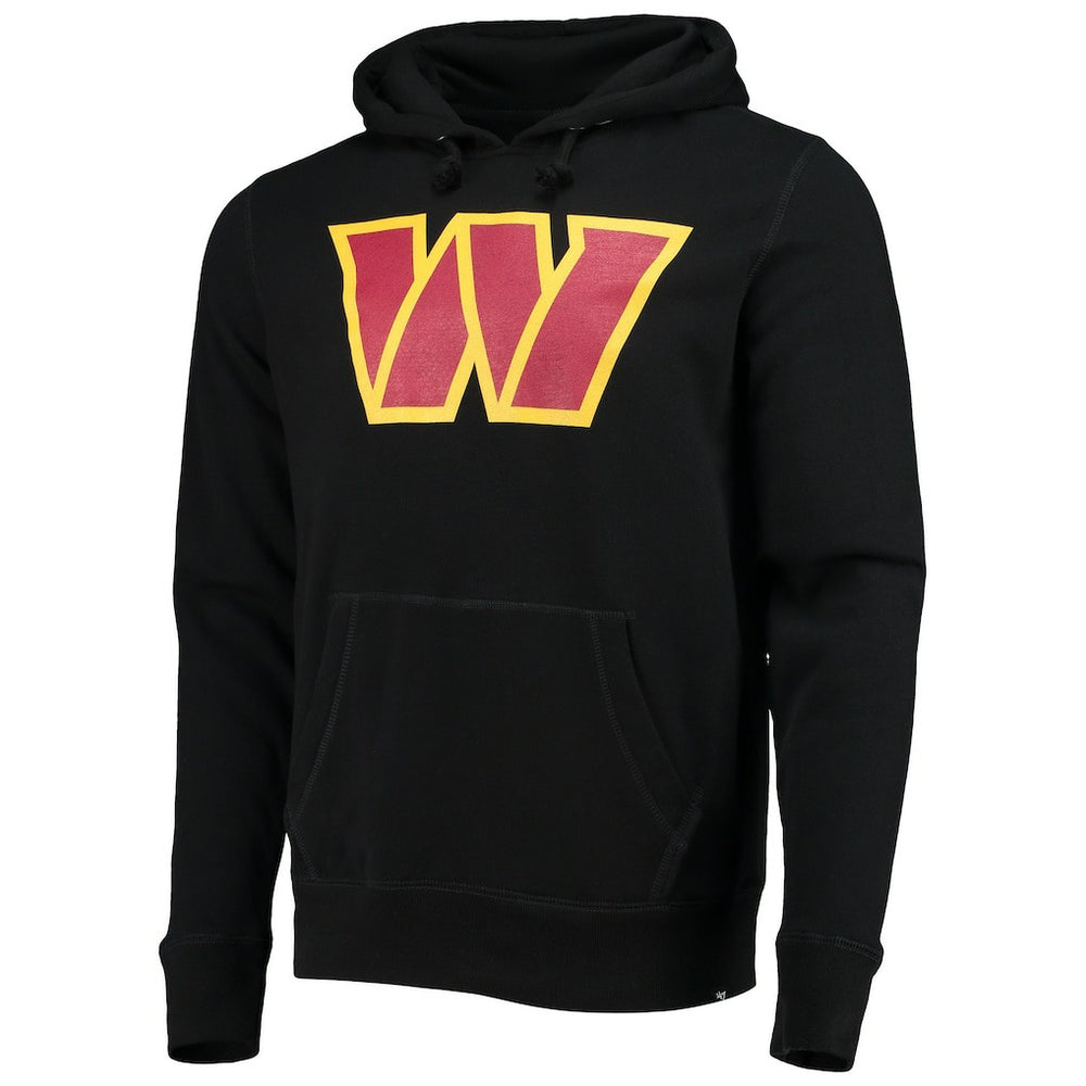 Washington Commanders '47 Imprint Headline Pullover Hoodie - Black Hoodies
