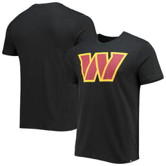 Washington Commanders '47 Imprint Super Rival T-Shirt - Black T-shirts