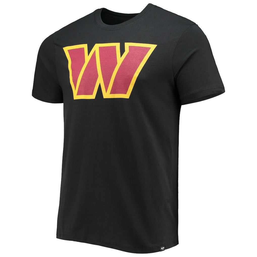 Washington Commanders '47 Imprint Super Rival T-Shirt - Black T-shirts