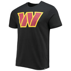 Washington Commanders '47 Imprint Super Rival T-Shirt - Black T-shirts