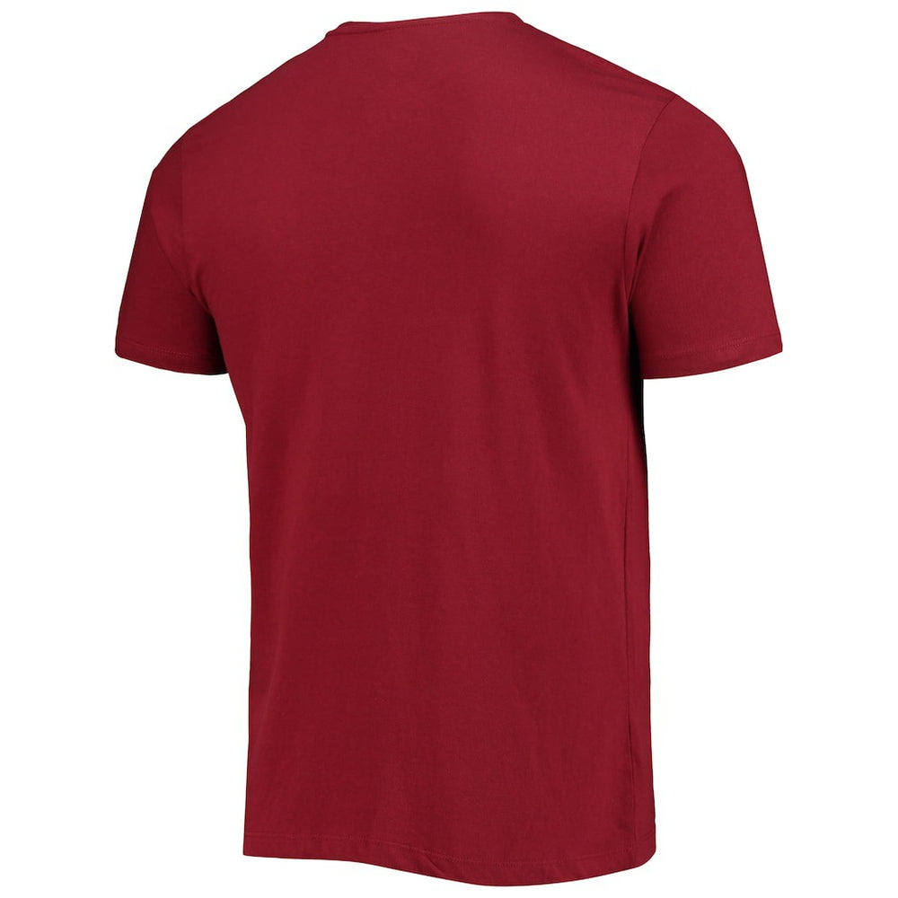 Washington Commanders '47 Wordmark Imprint Super Rival T-Shirt - Burgundy T-shirts