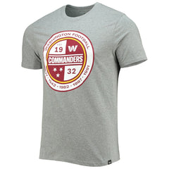 Washington Commanders '47 Imprint Super Rival T-Shirt - Gray T-shirts